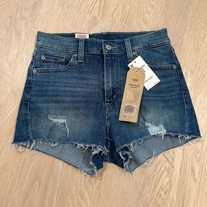 Levi’s High Rise Jean Shorts